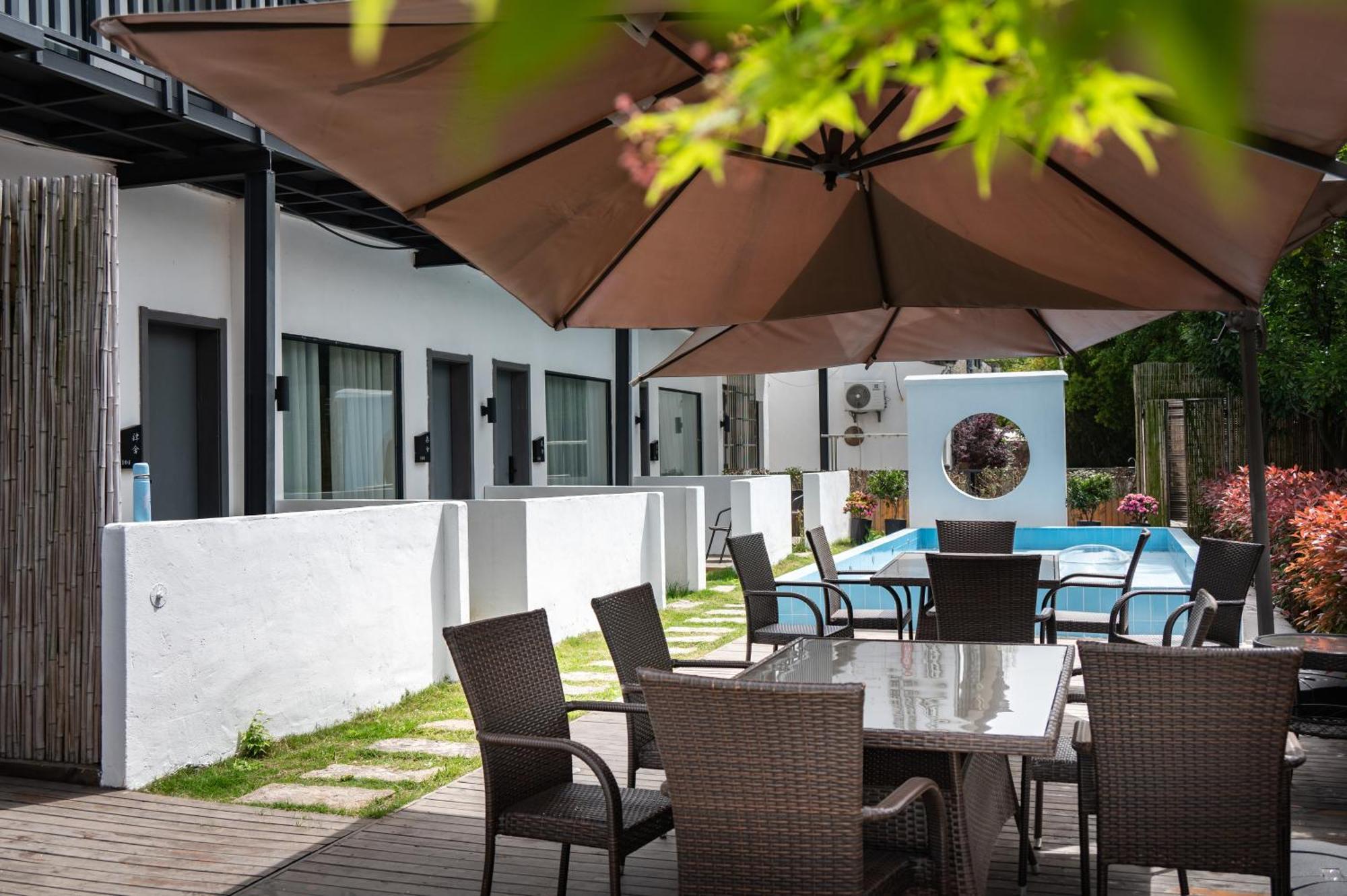 Tingjian Musu Private Soup Design Homestay - South Gate Of Wuzhen Xizha Scenic Area Tongxiang Екстериор снимка