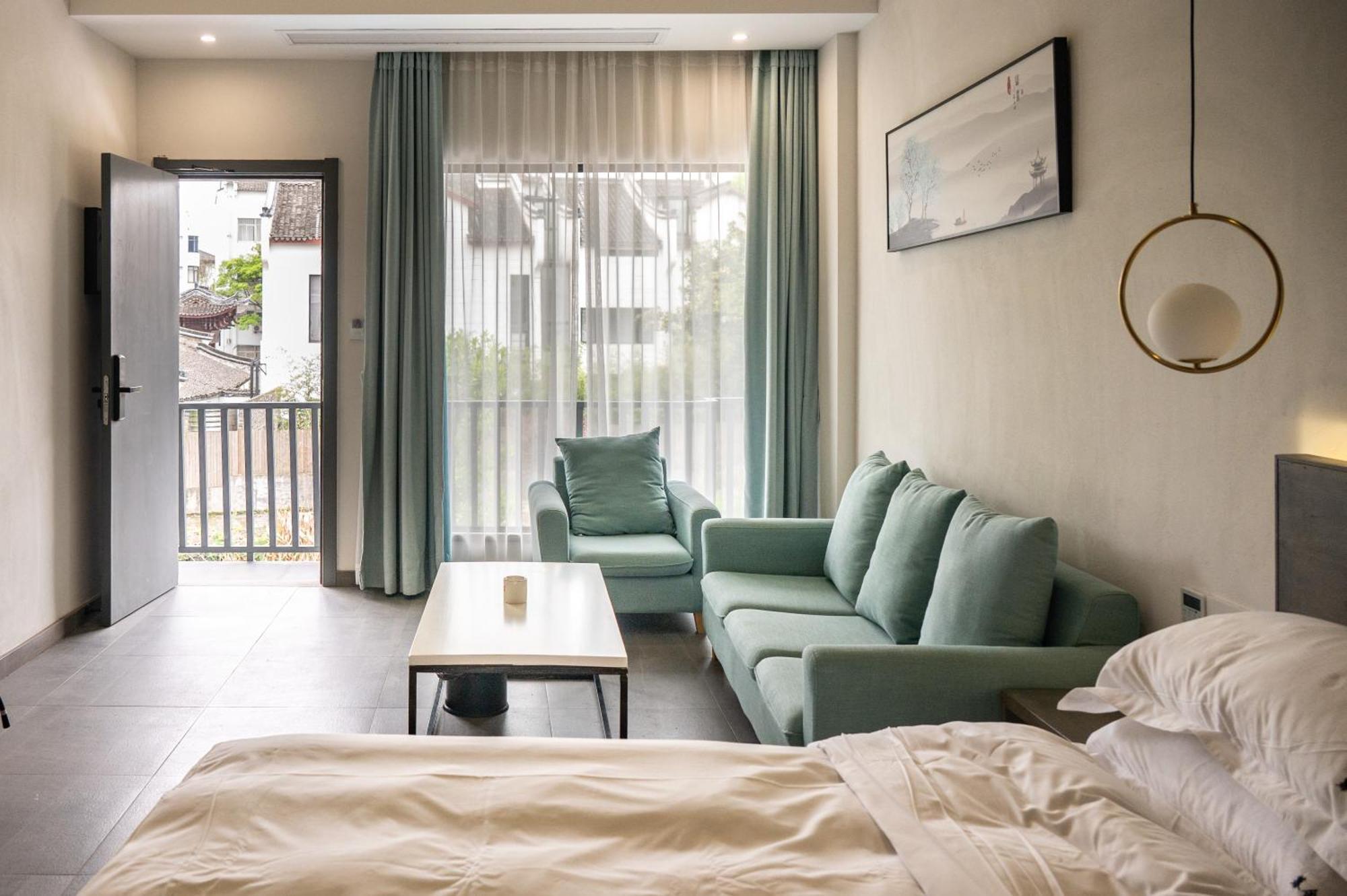 Tingjian Musu Private Soup Design Homestay - South Gate Of Wuzhen Xizha Scenic Area Tongxiang Екстериор снимка