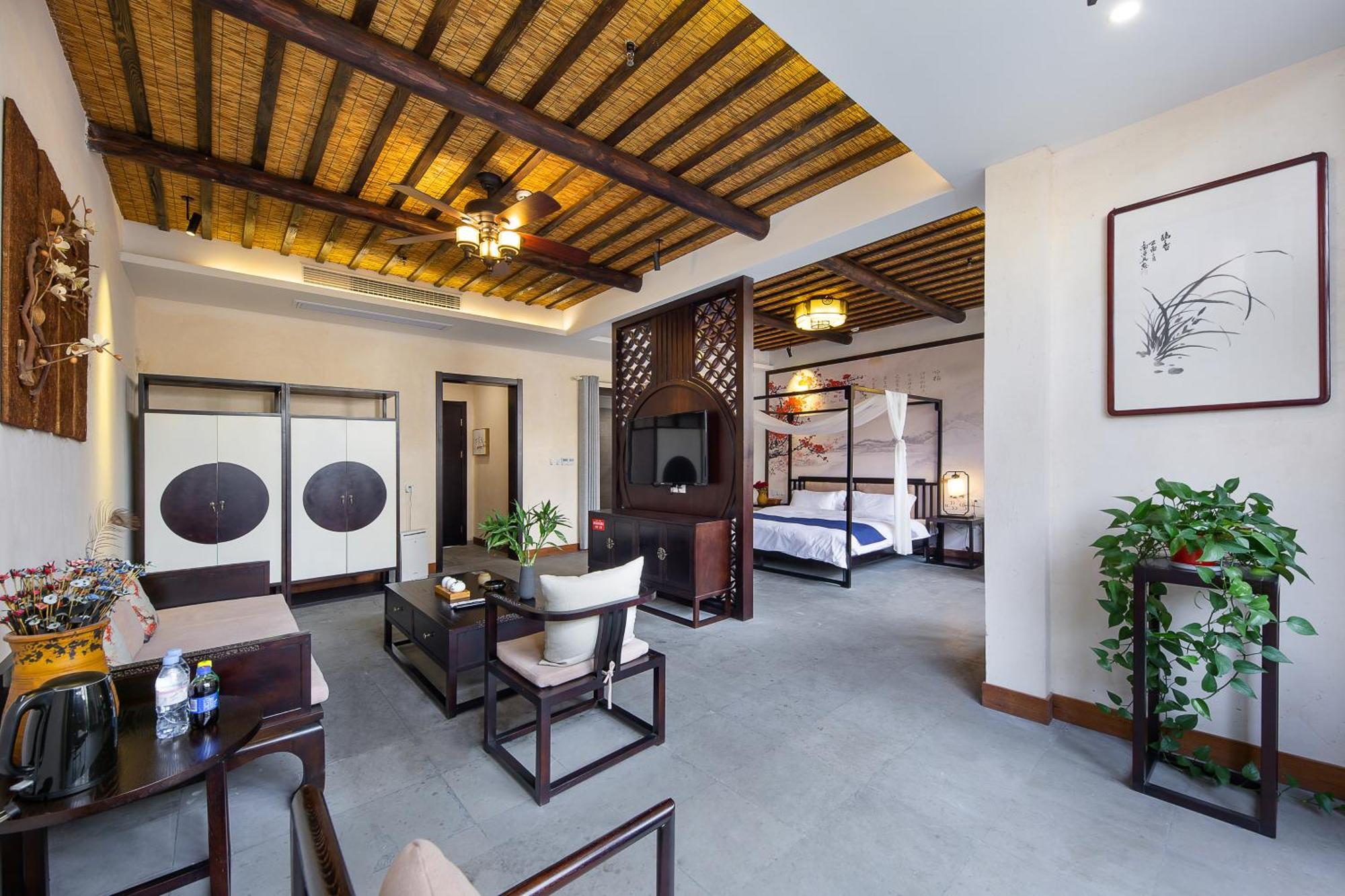 Tingjian Musu Private Soup Design Homestay - South Gate Of Wuzhen Xizha Scenic Area Tongxiang Екстериор снимка
