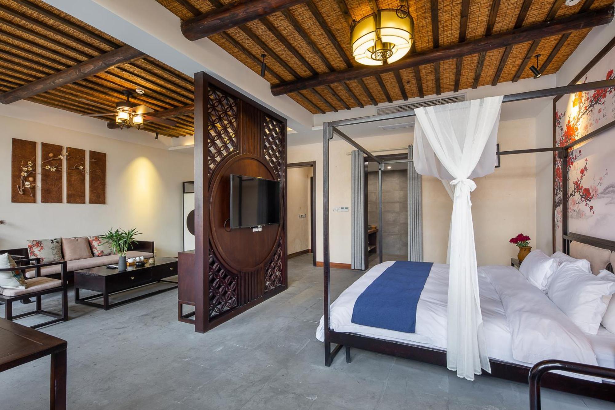 Tingjian Musu Private Soup Design Homestay - South Gate Of Wuzhen Xizha Scenic Area Tongxiang Екстериор снимка