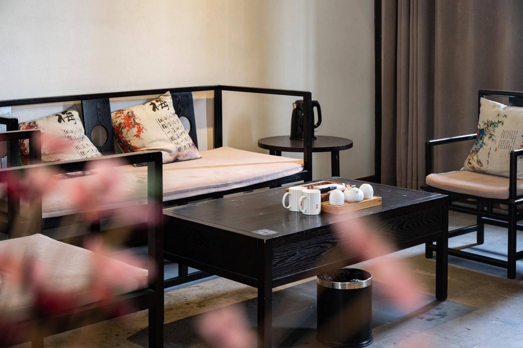Tingjian Musu Private Soup Design Homestay - South Gate Of Wuzhen Xizha Scenic Area Tongxiang Екстериор снимка