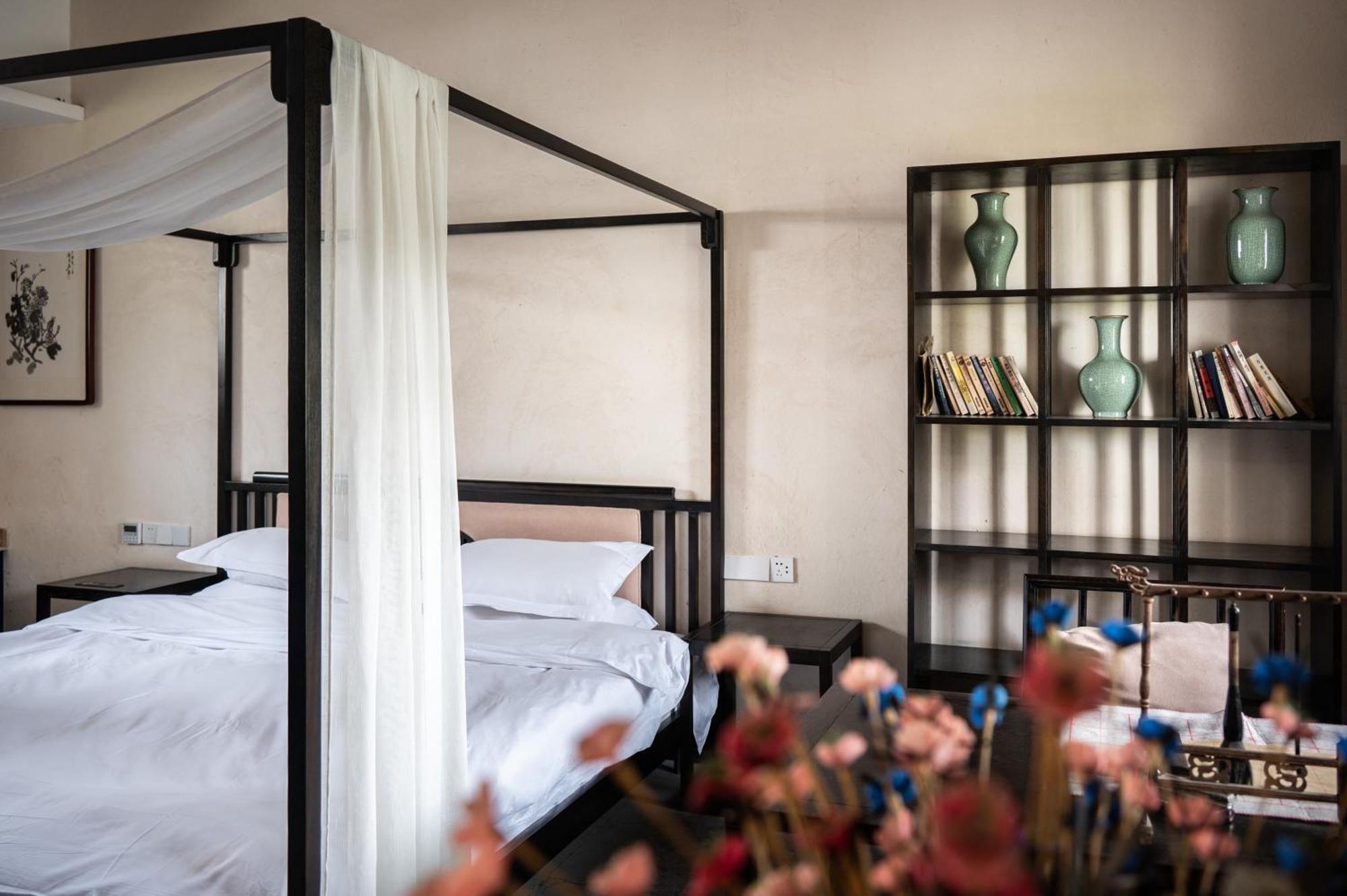 Tingjian Musu Private Soup Design Homestay - South Gate Of Wuzhen Xizha Scenic Area Tongxiang Екстериор снимка