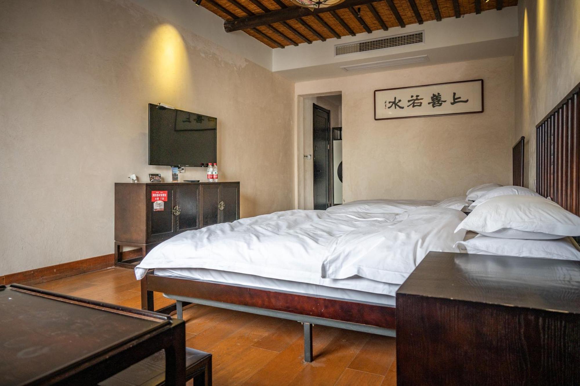 Tingjian Musu Private Soup Design Homestay - South Gate Of Wuzhen Xizha Scenic Area Tongxiang Екстериор снимка