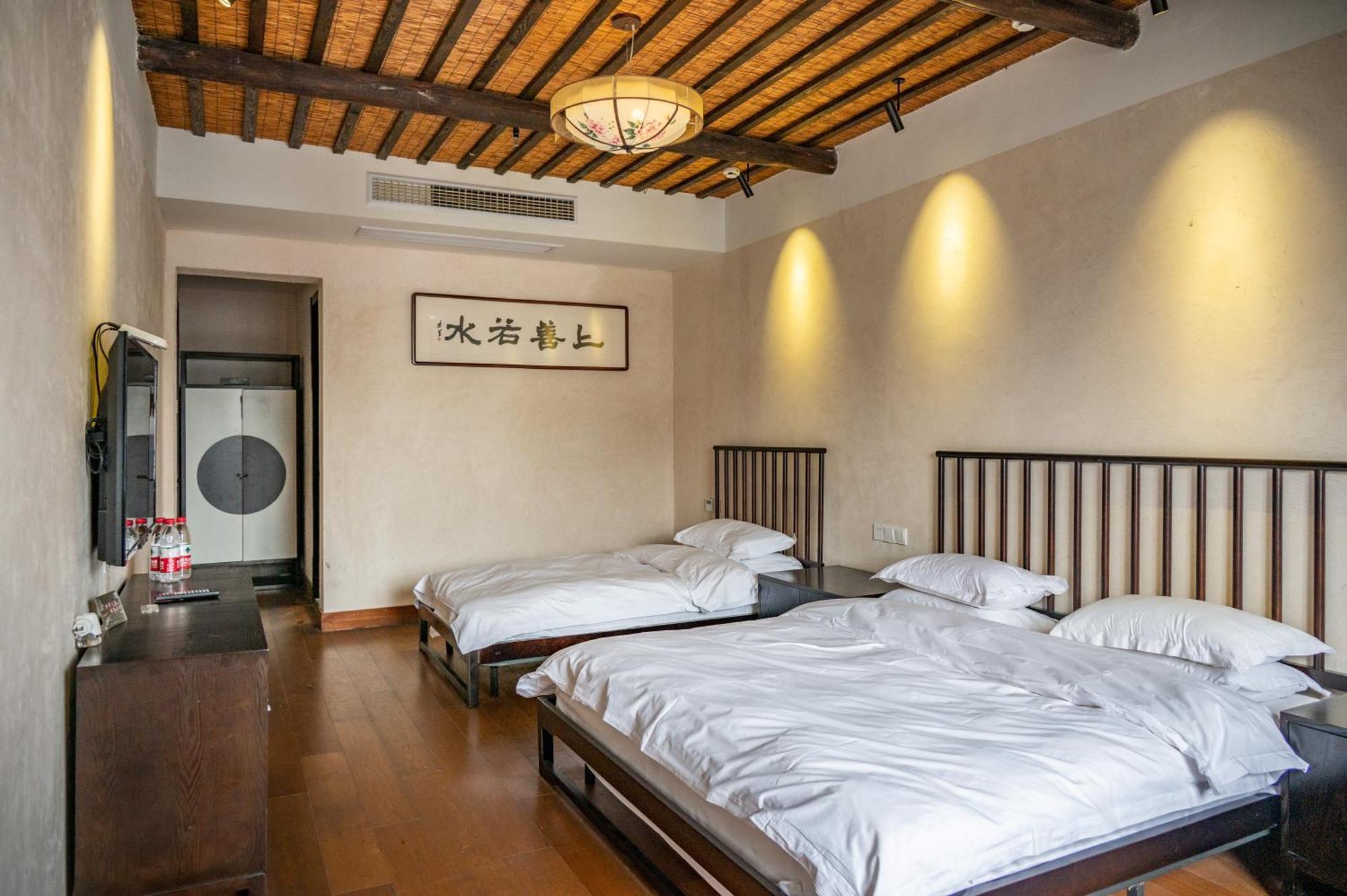 Tingjian Musu Private Soup Design Homestay - South Gate Of Wuzhen Xizha Scenic Area Tongxiang Екстериор снимка