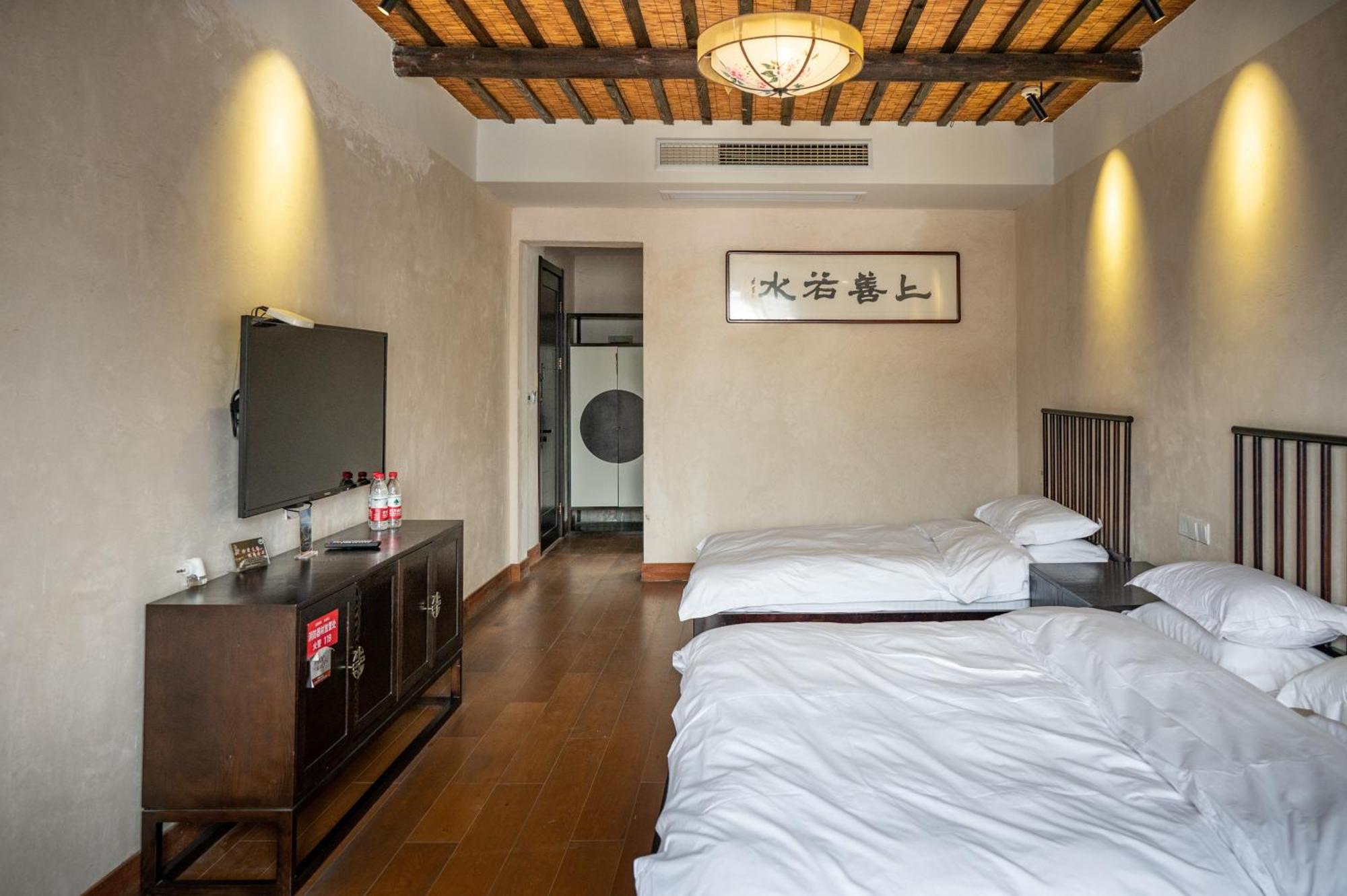 Tingjian Musu Private Soup Design Homestay - South Gate Of Wuzhen Xizha Scenic Area Tongxiang Екстериор снимка