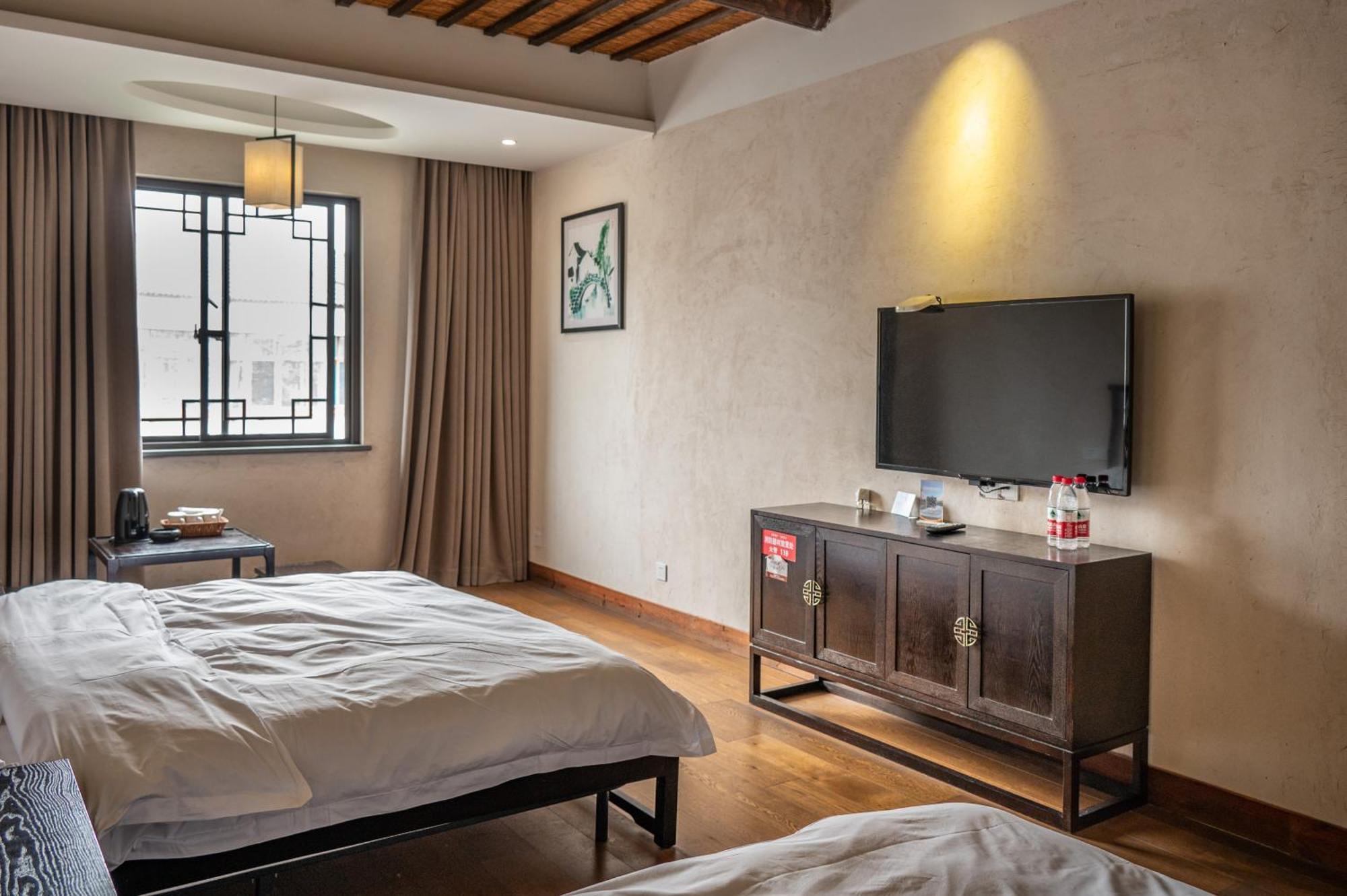 Tingjian Musu Private Soup Design Homestay - South Gate Of Wuzhen Xizha Scenic Area Tongxiang Екстериор снимка