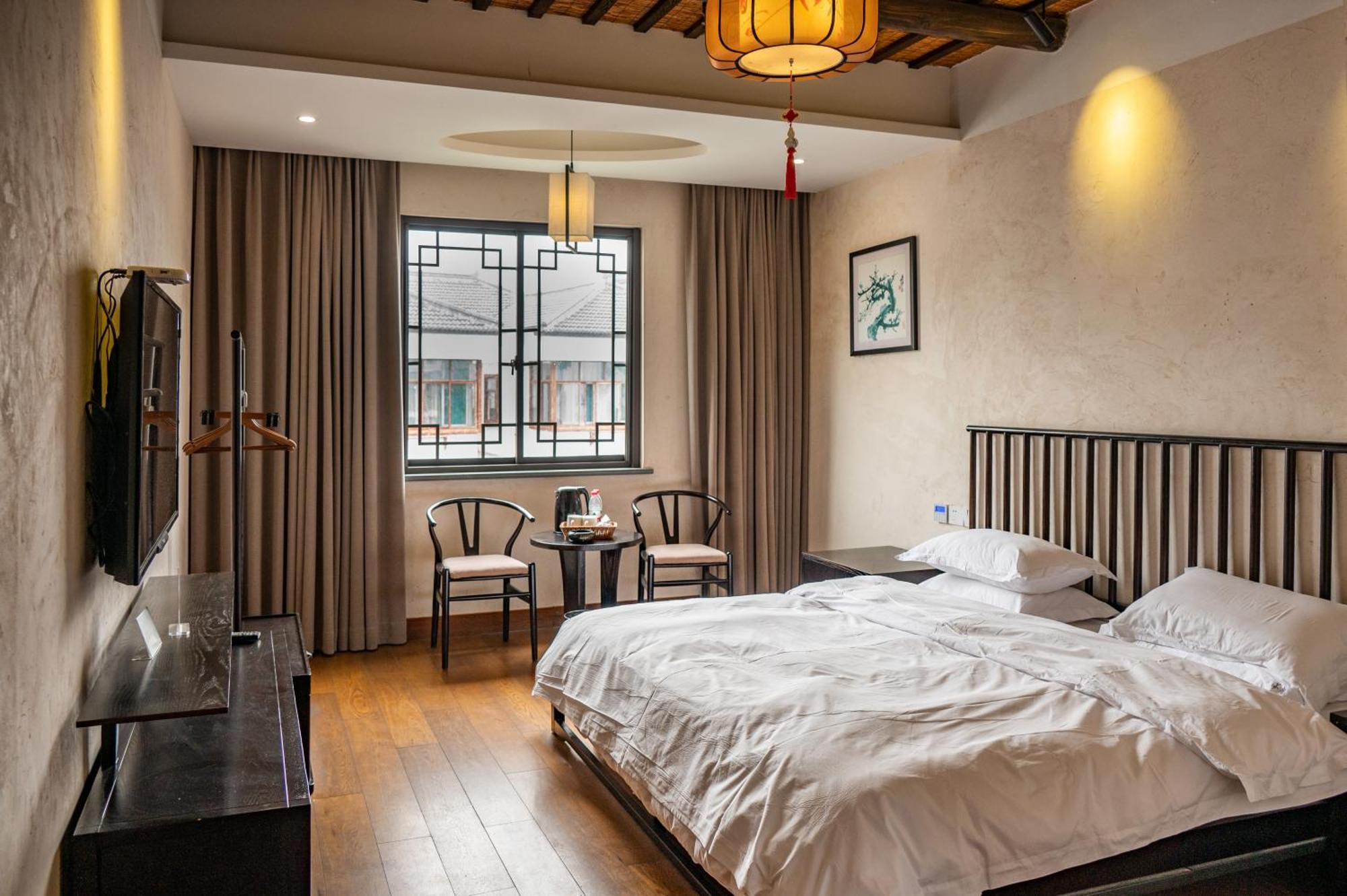 Tingjian Musu Private Soup Design Homestay - South Gate Of Wuzhen Xizha Scenic Area Tongxiang Екстериор снимка